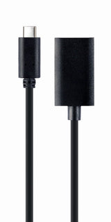 EAN 8716309124119 - Gembird A-CM-DPF-02 adaptador de cable de vídeo 0,15 m USB Tipo C DisplayPort Negro imagen 3
