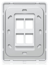 Universal Keystone Wall Plate  With Paintable Cover For A