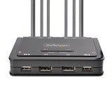 EAN 0065030899215 - StarTech.com C2-DD46-UA2-CBL-KVM interruptor KVM Negro imagen 3