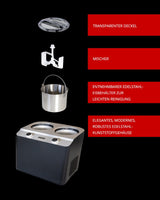 Unold 48835 Fabricador De Hielo Doppio 2,4 L