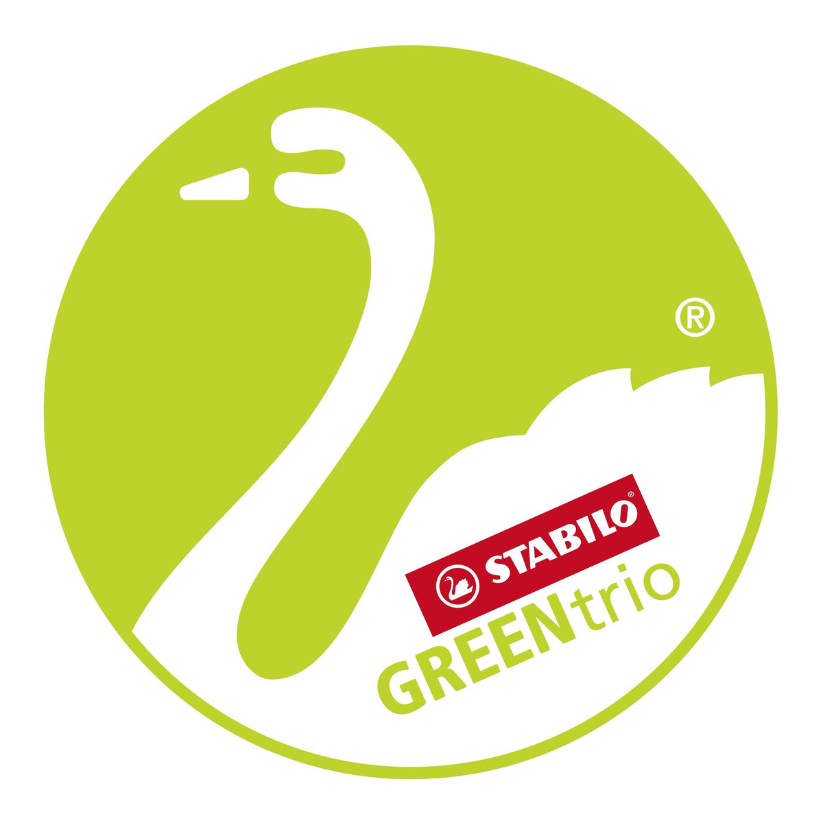 Stabilo Greentrio  Pack Con 12 Lapices De Colores - Mina De 2.5mm - Ideal Para El Colegio - Colores Surtidos