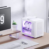 Jonsbo C6 Max Pc Carcasa, Mini-Carcasa, Micro-Atx, Tempered Glass - Blanco