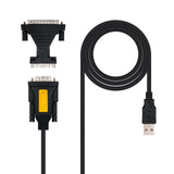 EAN 8433281000568 - Nanocable 10.03.0002 cable paralelo Negro imagen 1