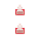EAN 8433281003293 - Nanocable 10.20.0101-R cable de red Rojo 1 m Cat5e U/UTP (UTP) imagen 3