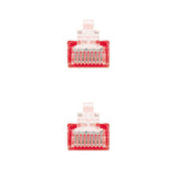 Nanocable Cable De Red Rj45 Cat.5e Utp Awg24 1m - Rojo
