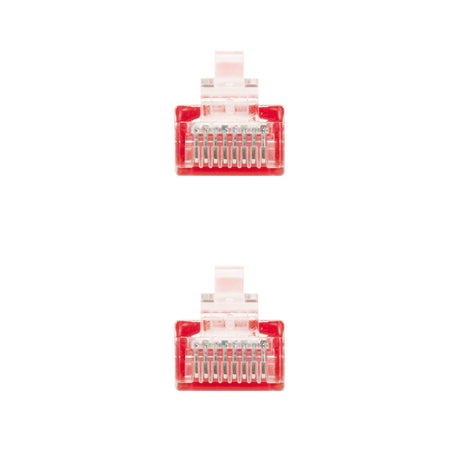 EAN 8433281003552 - Nanocable 10.20.0402-R cable de red Rojo 2 m Cat6e U/UTP (UTP) imagen 3