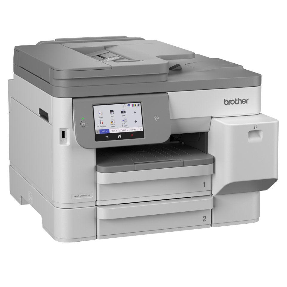 Brother Mfcj5115dw Mfp Jet D Tinta Color A4 28ppm, R-V Integral, Cargador 50p, Ethernet, Wifi,Usb, Lcd 10,9cm, 2bac X 250f