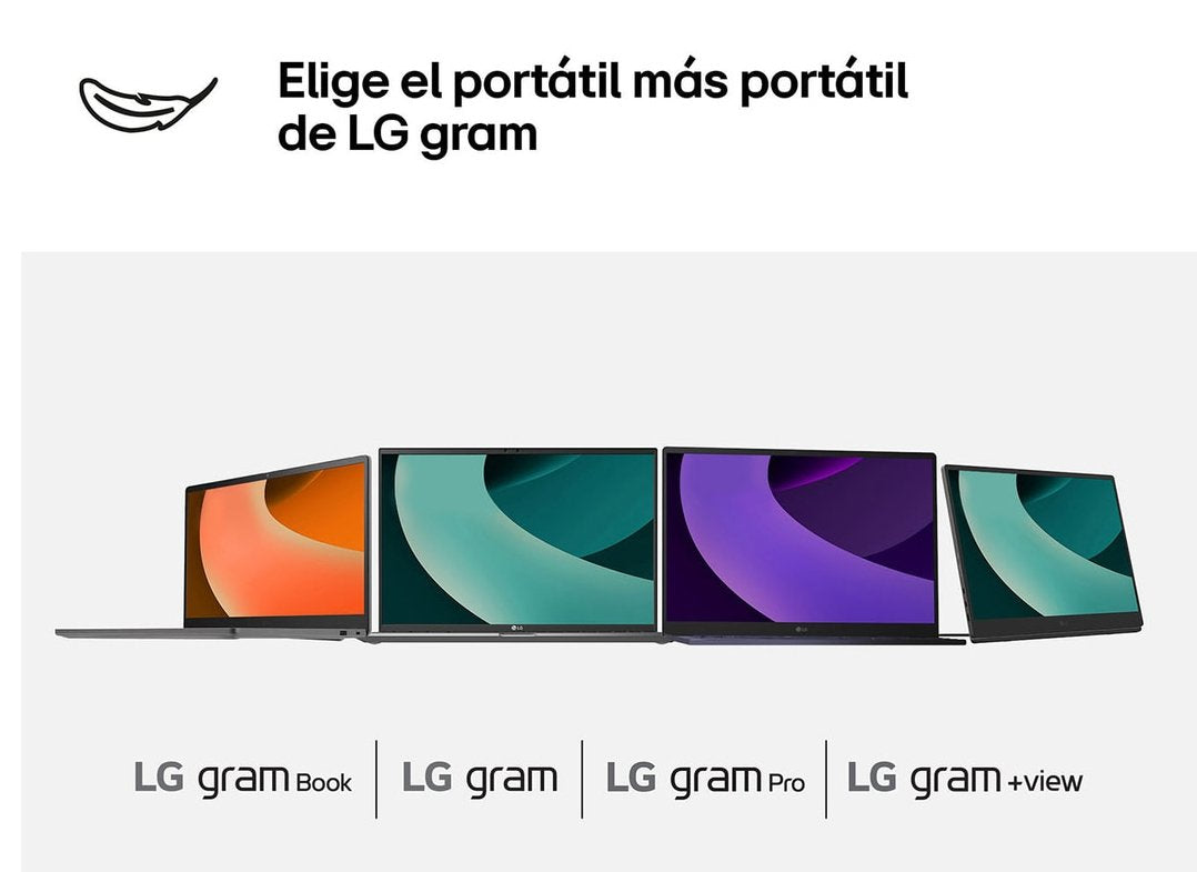 Portátil Lg Gram Book 15ud50t-G.Ax55b Intel Core I5-1334u 16gb 512gb Ssd 15.6' Sin Sistema Operativo