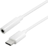 Usb Tipo C Conector Macho  Conector Jack Hembra 3,5mm Stereo, Con Digitalem Chip Para Headsetfunktion