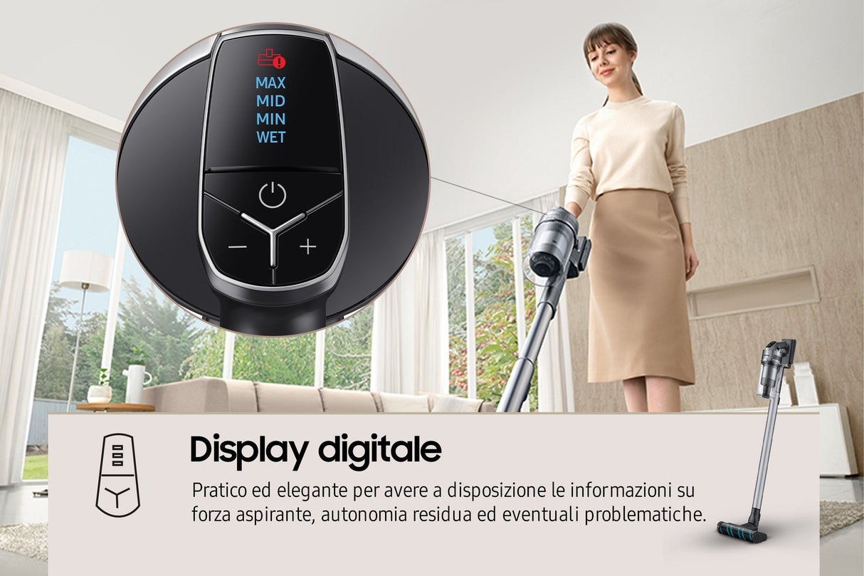 Aspiradora Vertical Samsung Vs20b75acr5/Wa