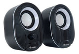 Equip Altavoces 2.0 Mini  6w Rms Color Negro Y Blanco Jack 3.5  Control De Volumen Alimetancion Usb