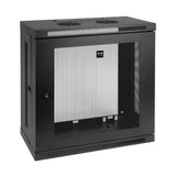 Eaton Tripp Lite   Smartrack 12u Low-Profile Patch-Depth Wall-Mount Small Rack Enclosure