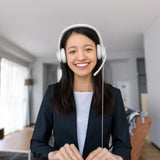 Logitech H390 Auriculares Alámbrico Diadema Usb Tipo A Blanco