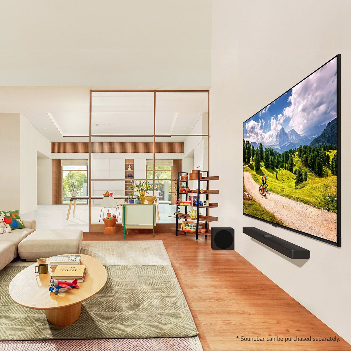Lg S95tr Black Barra De Sonido Con Subwoofer Inalámbrico Y Traseros 810w 9.1.5ch