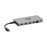 Stacja Dokujaca Usb-C 4k Hdmi, Usb 3.2 Gen 1, Koncentrator Usb-A, Gbe, Karta Pamieci, Ladowanie Pd 100 W, Odlaczany Przewód U442-Dock5d-Gy