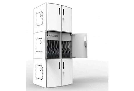EAN 0819472020283 - Compulocks CartiPad Solo Armario de gestión y carga para dispositivos portátiles Blanco imagen 4