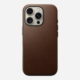 Nomad Traditional Leather Case Iphone 16 Pro Brown