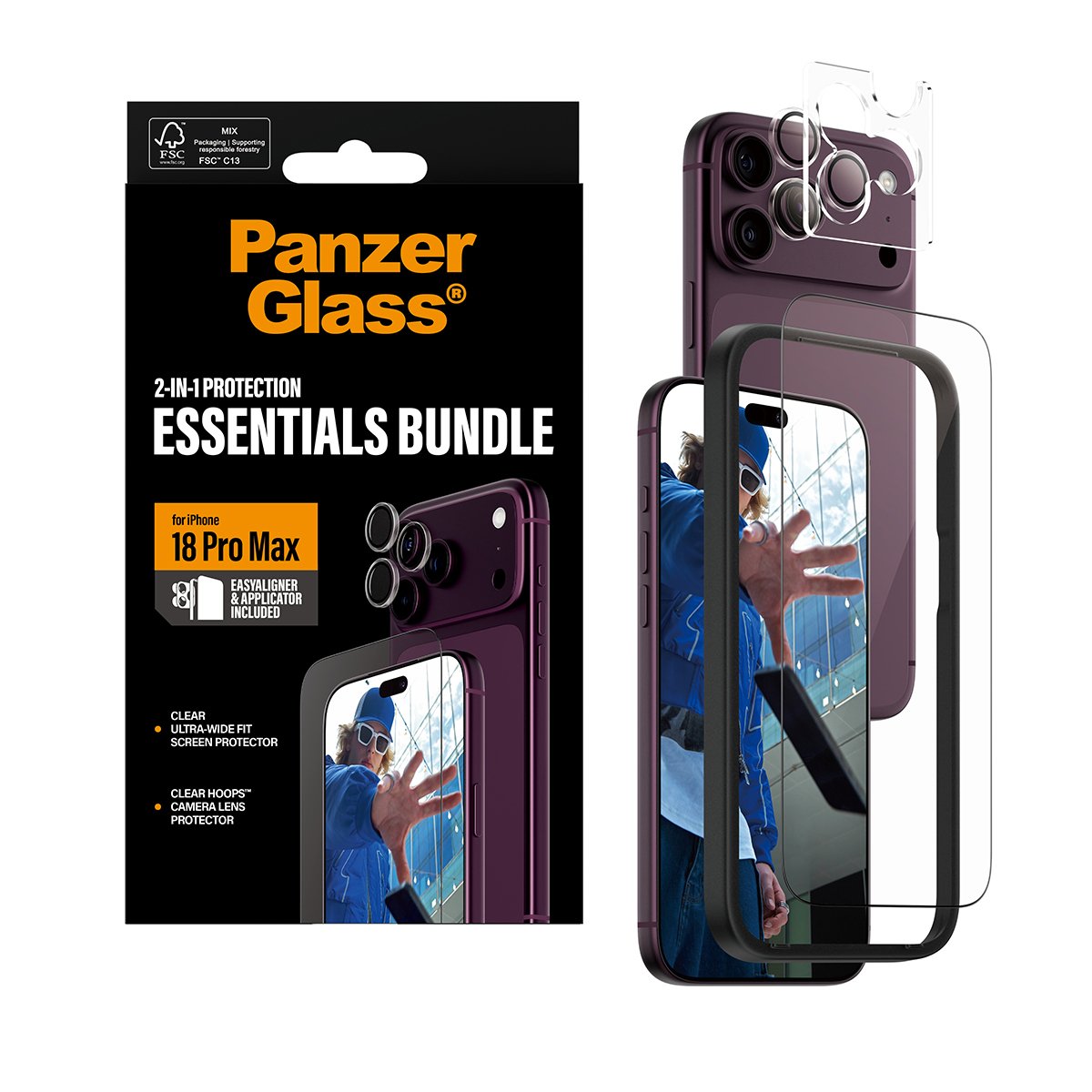 Panzerglass 2-In-1 Essentials Hndle Iphone 18 Pro Max