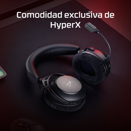EAN 0198701216179 - HyperX Cloud Alpha 2 Inalámbrico Diadema Juego Bluetooth Negro imagen 9