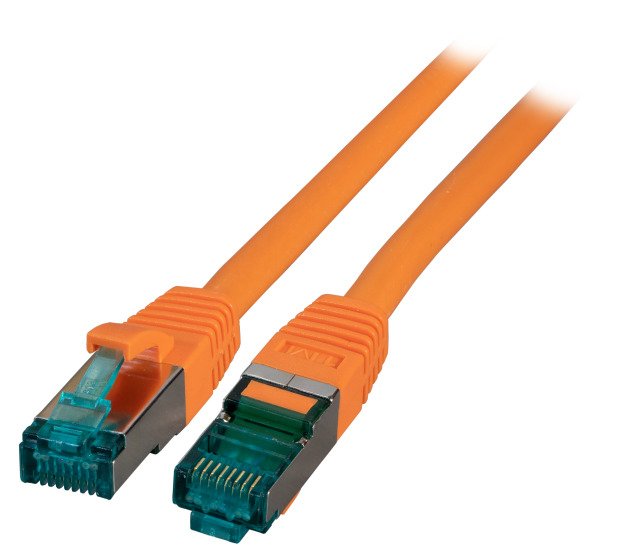 EAN 4049759226589 - EFB Elektronik MK6001.0,25O cable de red Naranja 0,25 m Cat6a S/FTP (S-STP) imagen 2
