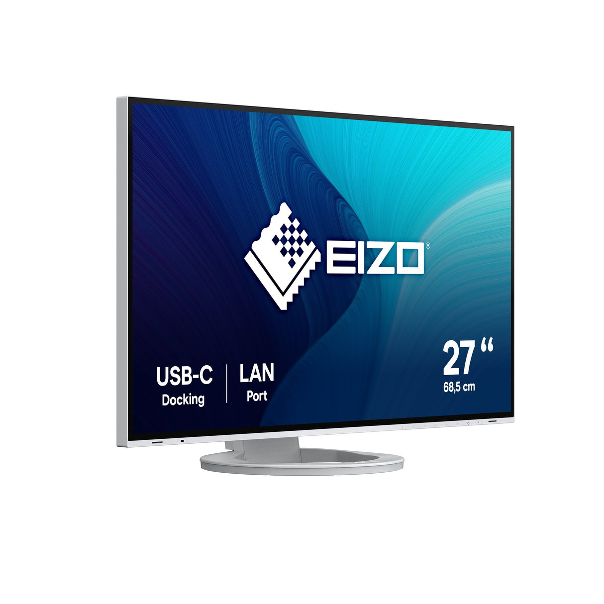 Monitor Eizo 68.0cm (27")   Ev2795-Wt   16:9 Hdmi+Dp+Usb-C Ips Black