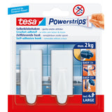 EAN 4042448904003 - TESA 58045-00000 gancho para almacenamiento Gancho universal Blanco 2 pieza(s) imagen 2