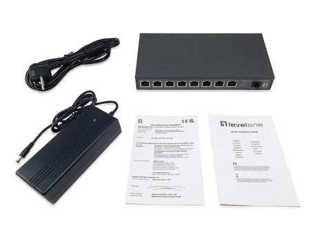 EAN 4015867238059 - LevelOne GEP-0925 switch No administrado 2.5G Ethernet (100/1000/2500) Energía sobre Ethernet (PoE) Negro imagen 6