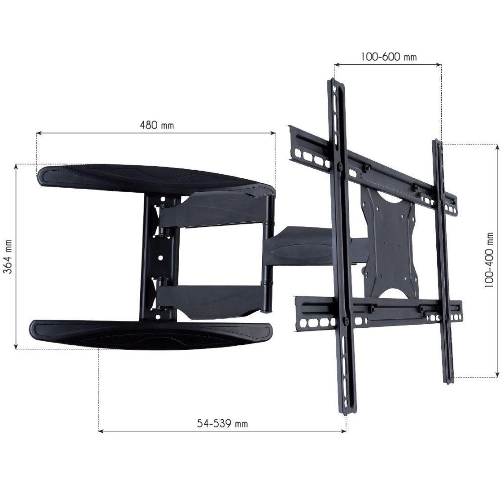 Techly Ica-Plb 171l Soporte Para Tv 165,1 Cm (65") Negro