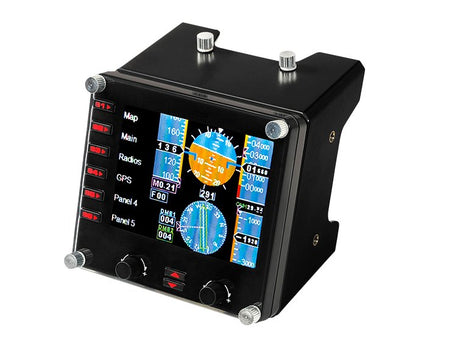 EAN 5099206069824 - Logitech G 945-000008 mando y volante Negro USB Simulador de Vuelo Analógico/Digital PC imagen 1