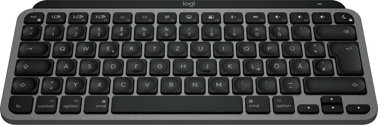 EAN 5099206122086 - Logitech MX Keys Mini For Mac teclado Hogar / Oficina Bluetooth QWERTZ Alemán Negro, Gris imagen 2