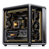 Jonsbo X400 Pc Carcasa, Midi-Tower, Atx, Tempered Glass - Gris