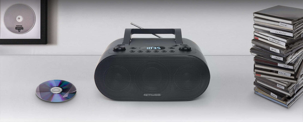 EAN 3700460208998 - Muse M-35 BT sistema estéreo portátil Digital FM, PLL Negro Reproducción MP3 imagen 2