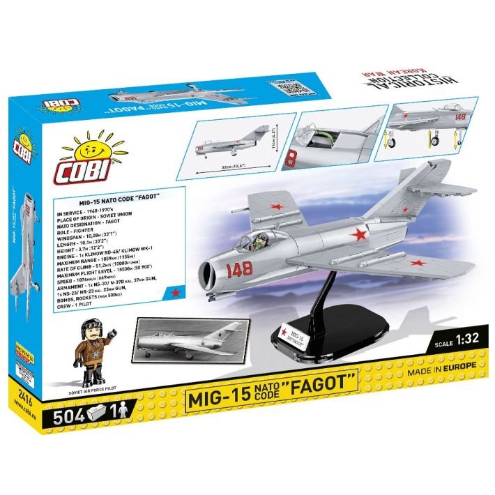 Cobi Mig-15 "Fagott", Juguetes De Construcción Cobi-2416