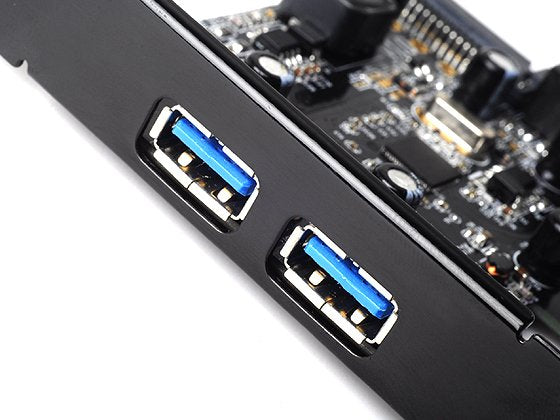 Silverstone  Ec04-E: Tarjeta Pci-E 1x Con 2 Salidas Usb 3.0 Trasera Y Dos Usb 3.0 Internas