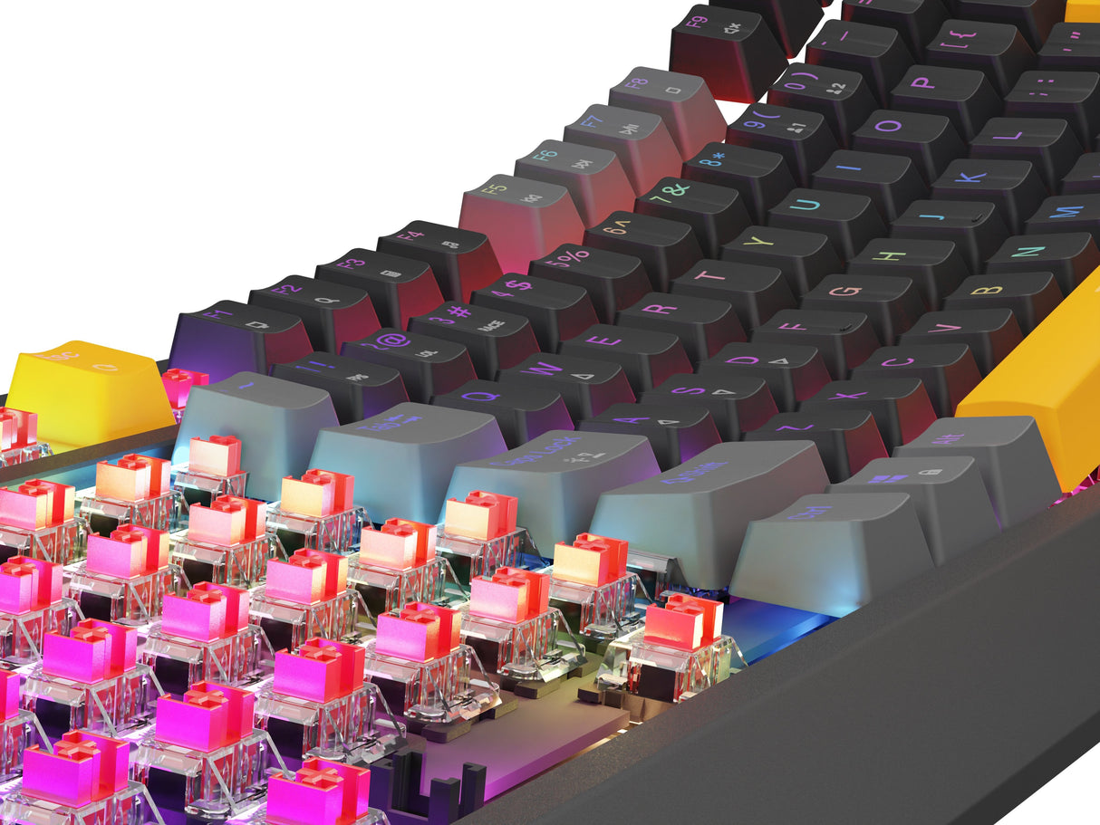 Genesis Thor 230 Tkl Anchor Gray Positive Rgb Outemu Red