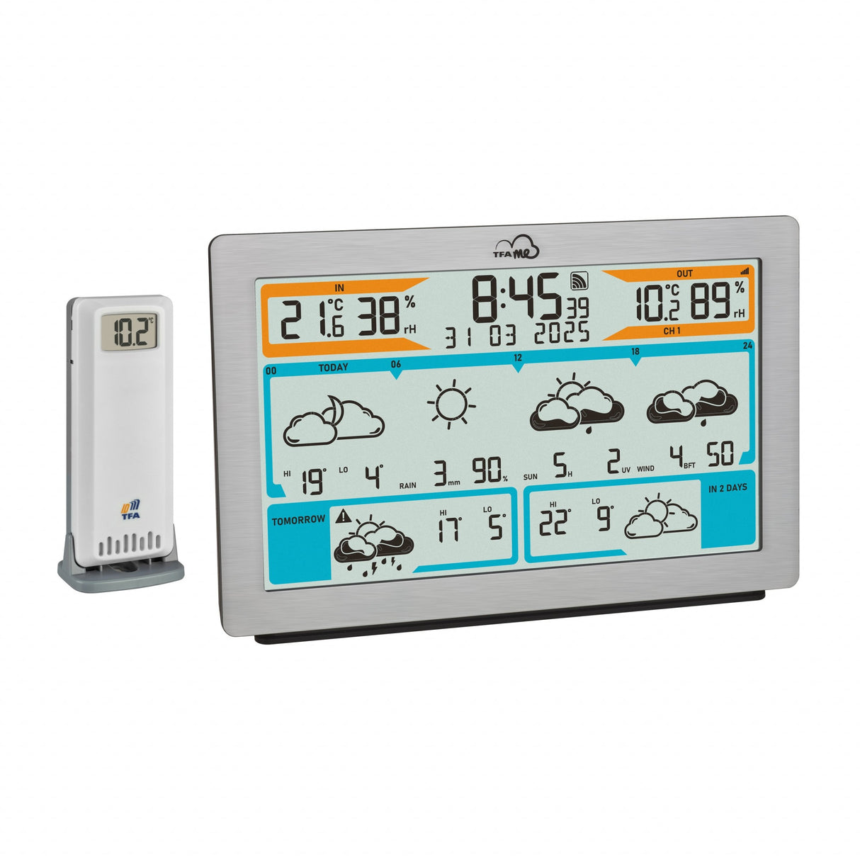EAN 4009816042088 - TFA-Dostmann TFA.me Plata LCD Batería Wifi imagen 1