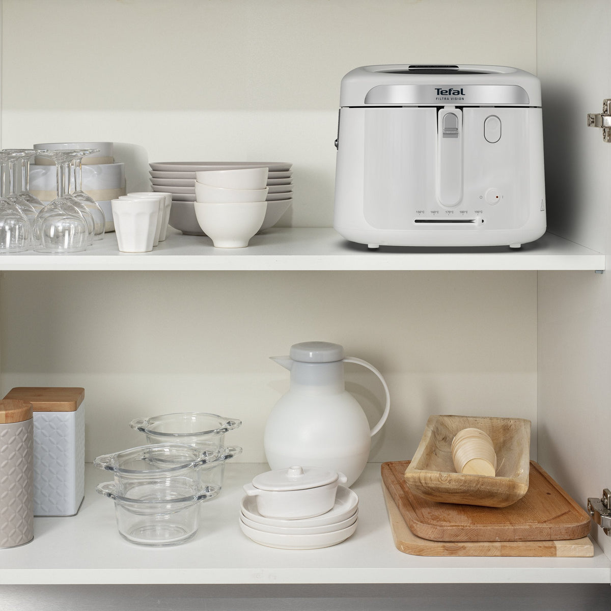 Tefal Filtra Vision Ff2541e0 Freidora Sencillo 2,1 L Independiente 1900 W Blanco