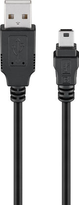 EAN 4040849507694 - Goobay 50769 cable USB USB 2.0 5 m USB A Mini-USB B Negro imagen 1