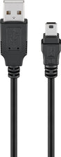 EAN 4040849507694 - Goobay 50769 cable USB USB 2.0 5 m USB A Mini-USB B Negro imagen 1