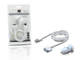 Conceptronic Kit Apple Cargador Para Coche