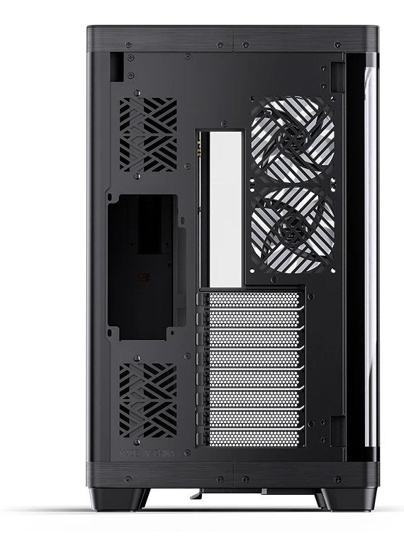 Caja Atx Jonsbo Tk-4 Wood Cristal Templado Negro