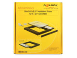 Marco De Montaje Delock 5.25" Slim Para 2.5 Sata Hdd 9.5mm