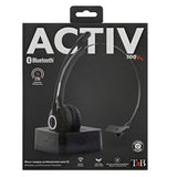 EAN 3303170104620 - T'nB ACTIV 300M Auriculares Inalámbrico Diadema Oficina/Centro de llamadas Bluetooth Base de carga Negro imagen 5