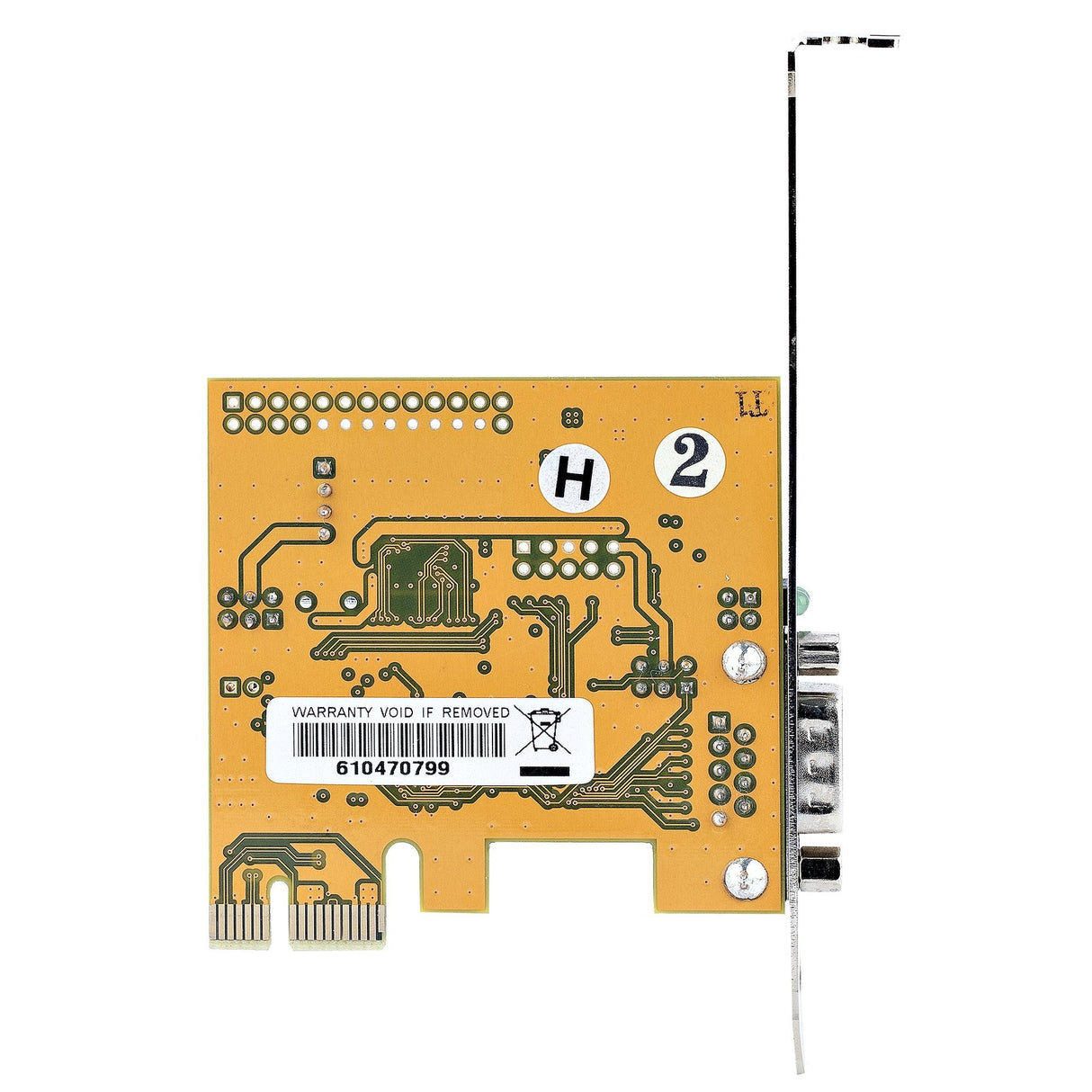 Pcie Serial Port Card - 16c1050ctlr Uart 5v/12v Status Lights