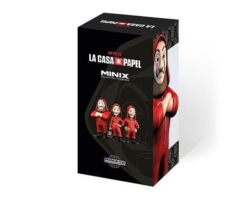 Figura Minix Helsinki La Casa De Papel 12cm