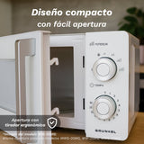 EAN 8426156018959 - Grunkel MW-25MG microondas Blanco Solo microondas Encimera 25 L 700 W imagen 7