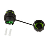 Conector Logilink Lc-Duplex, Resimente Al Agua, Tapa De Enchufe
