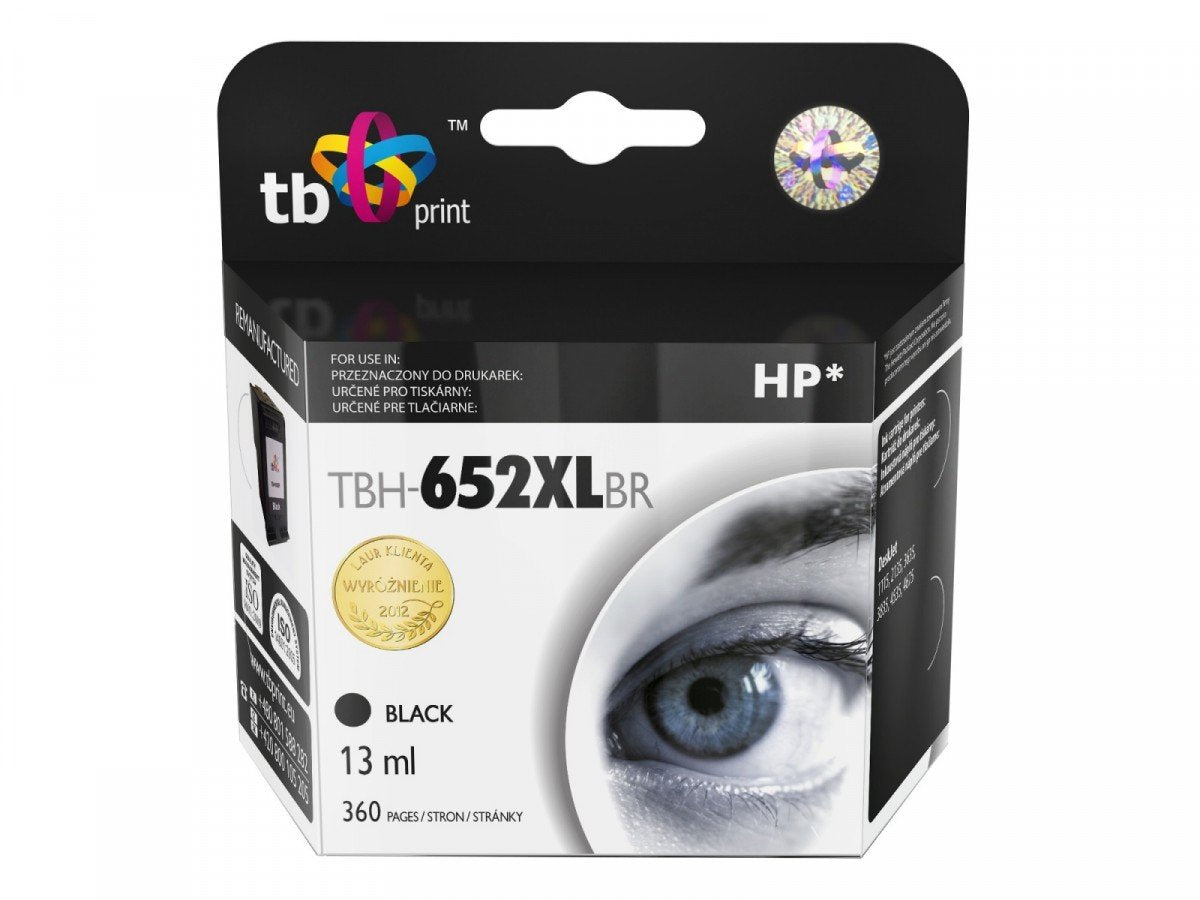 !Tb Ink For Dj 1115      Tbh-652xlbr Bk Reman.