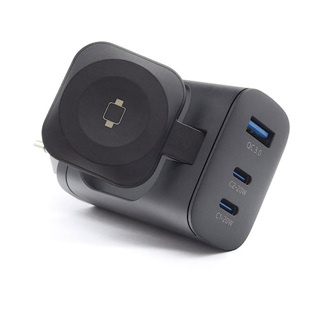 EAN 4040895011756 - RealPower 450476 cargador de dispositivo móvil Batería portátil, Reloj inteligente, Tableta Negro Corrien imagen 1