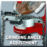 Afilador  Einhell Gc-Cs 235 E 235 W 3000 Rpm, Rojo, 235 W, 3000 Rpm, 3,2 Mm, 7,5 Kg, Corriente Alterna, 230 V